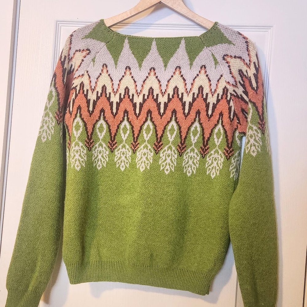 Vintage Style Wool Sweater